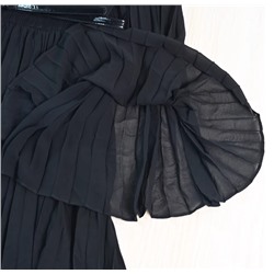 Женское элегантное плиссированное шифоновое платье