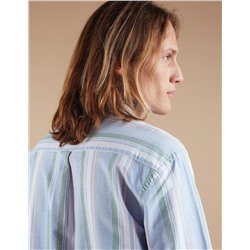 Striped Oxford Shirt, Men, Multicolour