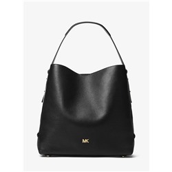 Griffin Large Leather Shoulder Bag