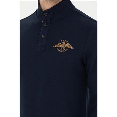 Erkek Lacivert Sweatshirt