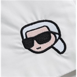 Женская хлопковая рубашка с вышитым рисунком головы 😎 KARL LAGERFEL*D ОРИГИНАЛ!