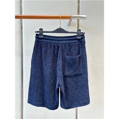 Мужские шорты из махровой ткани с тиснением луи виттон    (2 цвета )