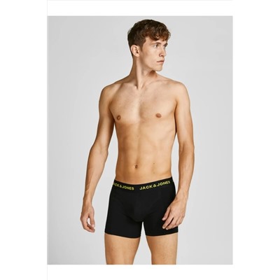 Jack & Jones Jack&jones Jacblack Frıday Erkek Boxer 5'li Paket Siyah