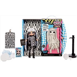 L.O.L. Surprise! O.M.G. Lights Groovy Babe Fashion Doll with 15 Surprises