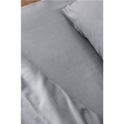 Songe King Size %100 Pamuk Chambre Nevresim Takımı - Açık Gri