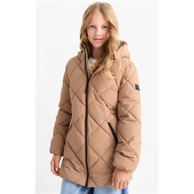 Теплая детская куртка средней длины, экспорт