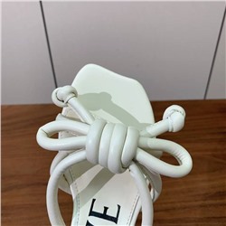 Женские шлепки на небольшом каблуке  (4 цвета) ЛОЕВ*Е