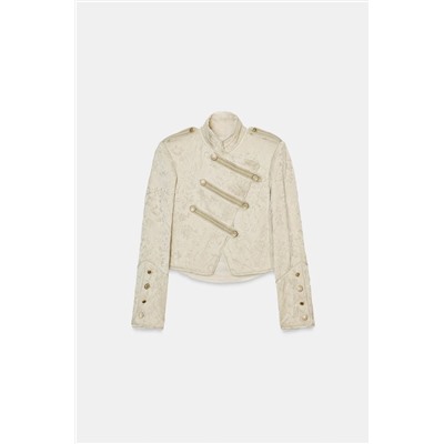 CHAQUETA CORTA JACQUARD ZW COLLECTION LIMITED EDITION