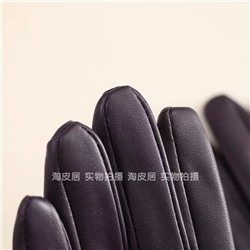 Женские кожаные перчатки Eta*m с U-вырезом для удобства надевания, экспорт