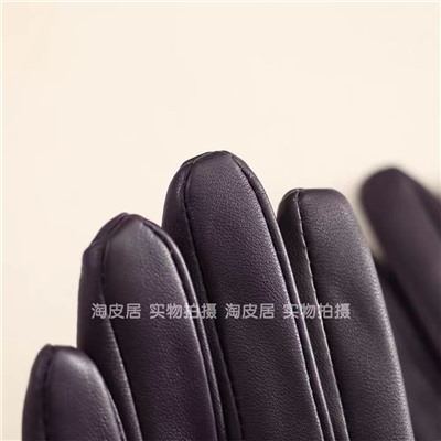 Женские кожаные перчатки Eta*m с U-вырезом для удобства надевания, экспорт