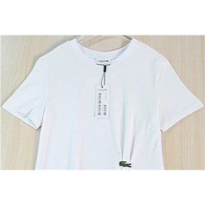 Плиссированное хлопковое платье 2 цвета ЛАКОСТ*Е