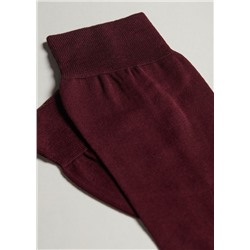 Kurze Herrensocken mit Fil d‘Ecosse