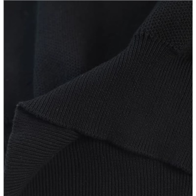 Женский черный трикотажный жилет РАЛЬ*Ф Л