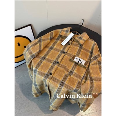 Теплая клетчатая рубашка СК