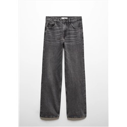 Jeans rectos tiro medio