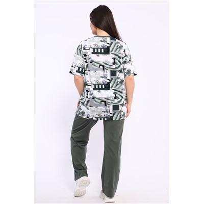 Костюм женский КБЖ0049Д зеленый