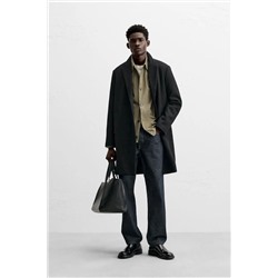 Мужское шерстяное пальто  ZAR*A