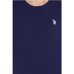 Erkek Lacivert Bisiklet Yaka Tişört