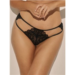 1126/3-P SAND BLACK Трусы слипы KINGA