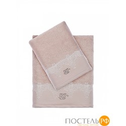T1210T10251105 Полотенце Tivolyo Home JULIET бежевый 75X150