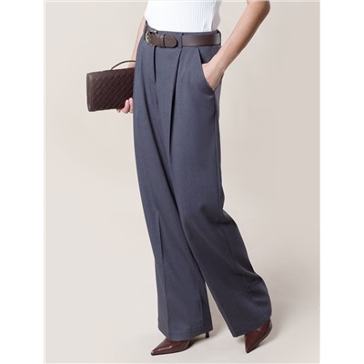 Брюки-палаццо из поливискозы