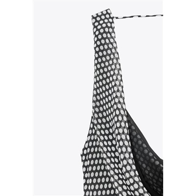 ZW COLLECTION POLKA DOT MIDI DRESS