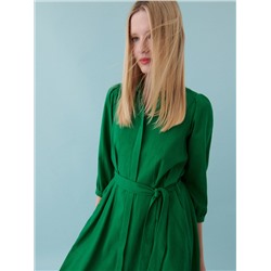 Kleid aus Leinenmischung