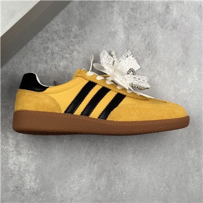 Немецкая спортивная обувь GG-C*C с кружевным и жемчужным бантом