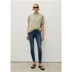 Jeans Pushup skinny tiro bajo