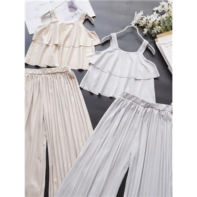 Летний костюм двойка для девочек