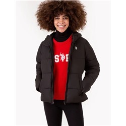 HOODED PUFFER JACKET