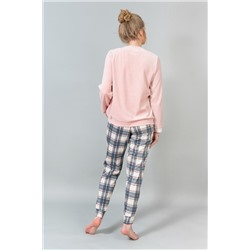 Женский домашний костюм с брюками и кофтой 178