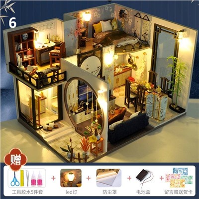 Румбокс. Много разных вариантов домиков. Наполнение набора под фото