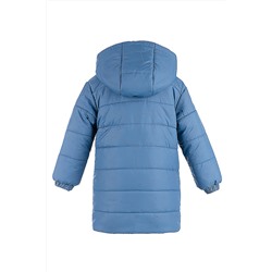 Пальто 6з3821 джинсовый #289587