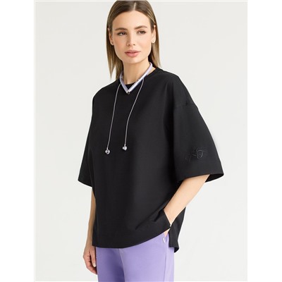 Свободная футболка из премиального хлопка