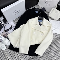 Распродажа Настоятельно рекомендуем серию ранней осени и зимы 2023 года Пра* кашемировое пальто средней длины с лацканами, карманы из шерстяного меха, карман с надписью с логотипом, два цвета