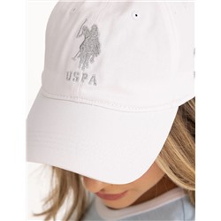 WOMENS TWILL CENTER LUREX LOGO HAT