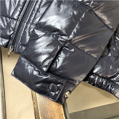 Мужской пуховик с воротником-стойкой  Moncle*r