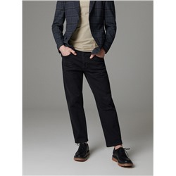 Jeans im Carrot-Fit mit kurzem Bein