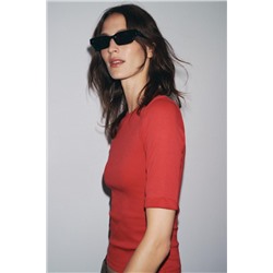 WASHED COTTON T-SHIRT