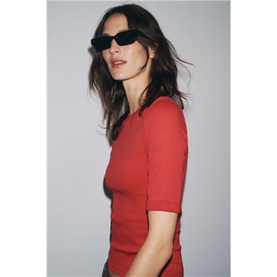 WASHED COTTON T-SHIRT