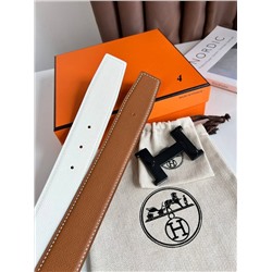 Мужской двухсторонний ремень  Herme*s 🧡