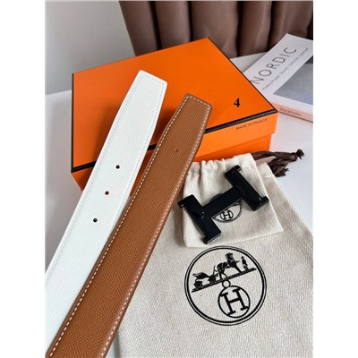 Мужской двухсторонний ремень  Herme*s 🧡