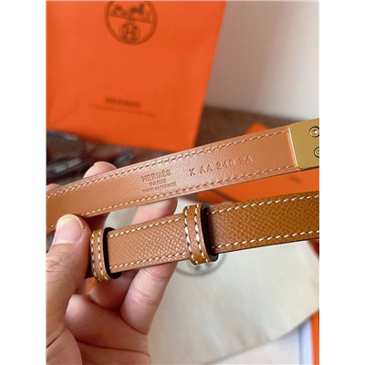 Женский тонкий ремень  Herme*s Kell*y 🧡