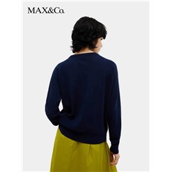 Свободный женский свитер с круглым вырезом Ma*x&C*o