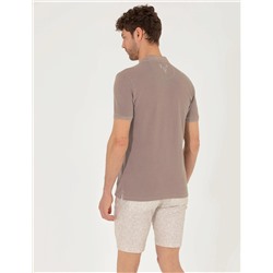 Vizon Slim Fit Dokulu Polo Yaka Tişört