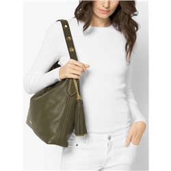 MICHAEL MICHAEL KORS Brooklyn Large Leather Shoulder Bag