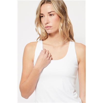 Camiseta de tirantes Blanco