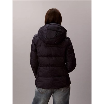 Allover Monogram Slim Puffer Jacket