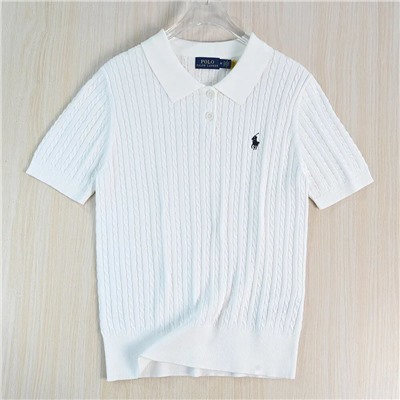 Женское трикотажное  поло с коротким рукавом  РАЛЬ*Ф Л